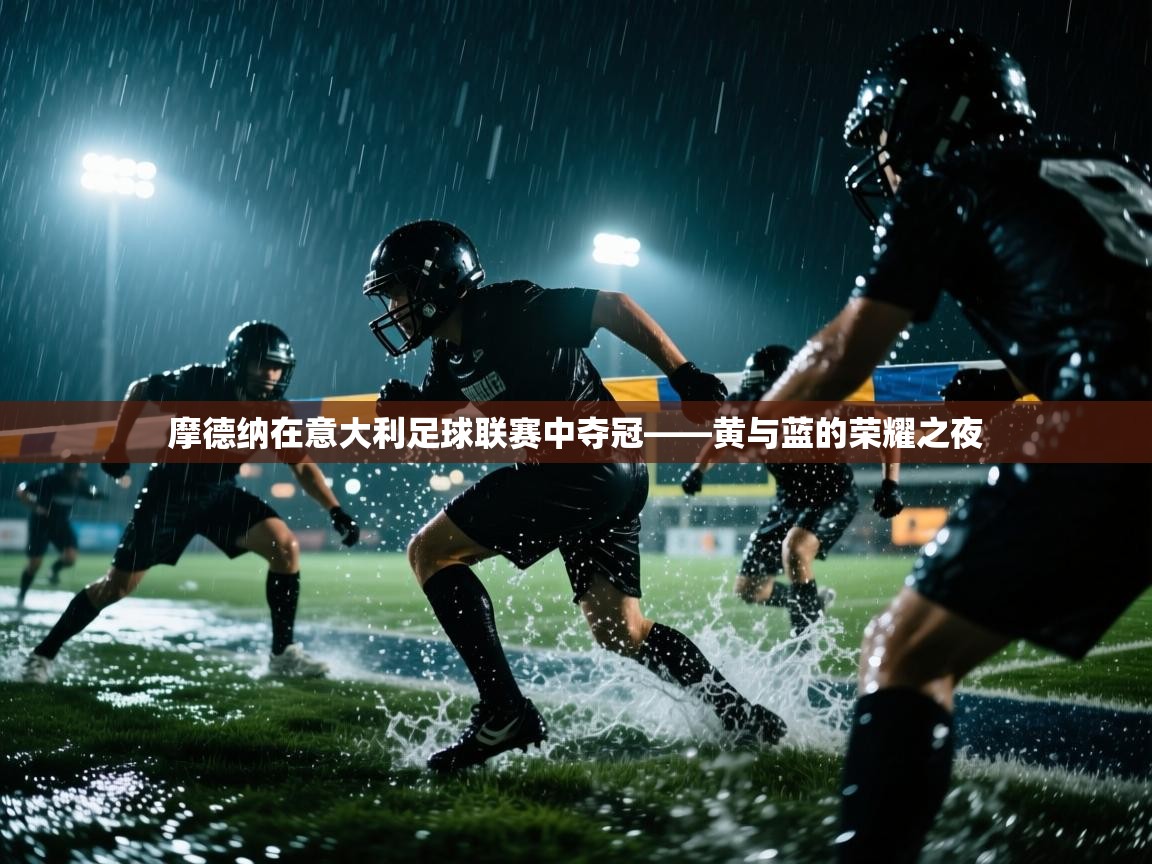 摩德纳在意大利足球联赛中夺冠——黄与蓝的荣耀之夜  第1张