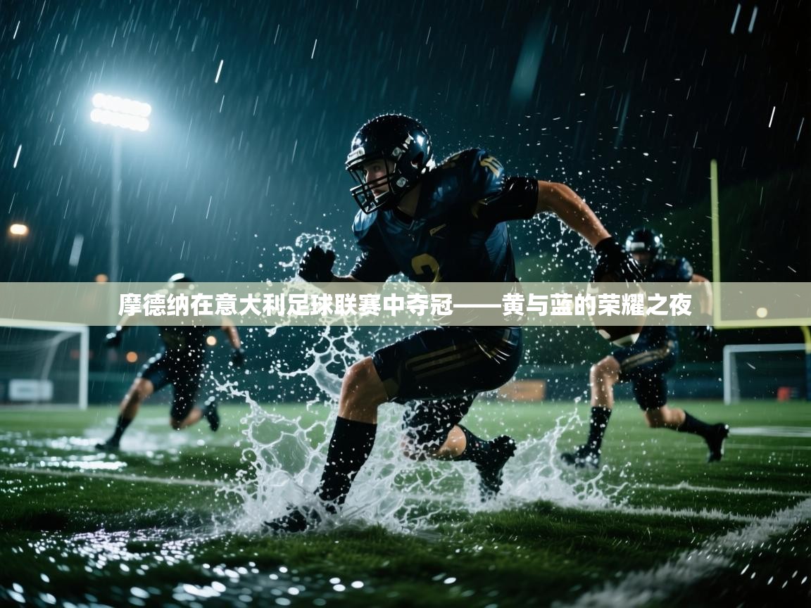 摩德纳在意大利足球联赛中夺冠——黄与蓝的荣耀之夜  第2张